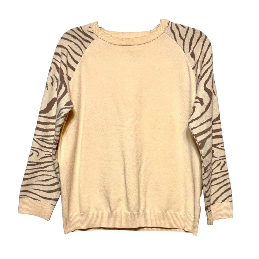 Arianna Soft‎ Girl Model Off Duty Knit Sweater Womens Size S Y2K Mob Wife Edgy